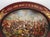 Large Hand-Painted Wall Charger Plate Depicting Waterloo Battle with Napoleon by Jean Antoine Mertel, 1866 For Sale - Image 4 of 18