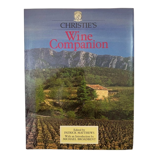 Christie's Wine Companion Hardcover by Patrick Matthews 1967 1st Ed. For Sale