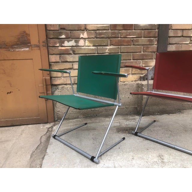 Vintage Ballerina Coloured Dining Armchairs by Herbert Ohl for Matteo Grassi, 1980s, Set of 3 For Sale - Image 18 of 18