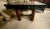 Art Deco 1940s Art Deco Mahogany and Ebony Dining Table, With 2 Extension Leaves For Sale - Image 3 of 11