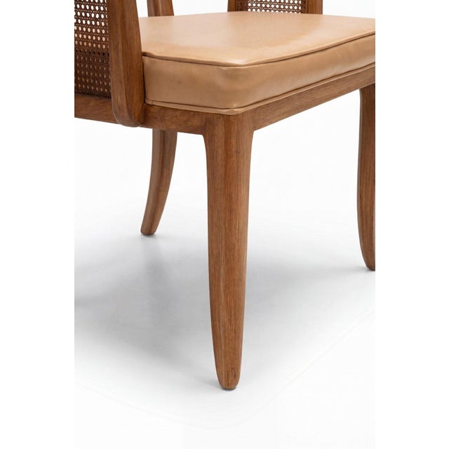 Set of Eight Edward Wormley for Dunbar Curved-Back Dining Chairs, 1948 For Sale - Image 13 of 13