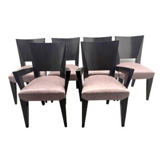 1990s Dakota Jackson Ocean Dining Chairs (Set of 6) For Sale