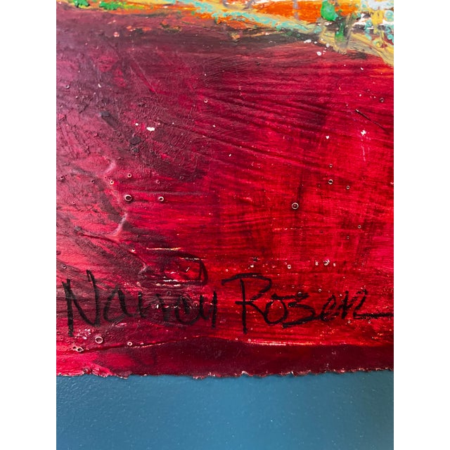 Original Painting Mixed Media Figurative Gesture on Papes #3 by Nancy Rosen For Sale - Image 4 of 4