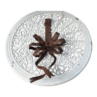 Rustic Bow Form Candlestick Wall Sconce For Sale