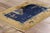 Navy Blue Antique Chinese Art Deco Rug, 02'02 X 02'11 For Sale - Image 8 of 10