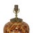 Early 21st Century Early 21st-Century Hand-Painted Tortoiseshell-Patterned Art Ceramic Table Lamps - a Pair For Sale - Image 5 of 9