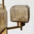 Scandinavian Modern Chandelier in Brass and Glass with Three Arms, Sweden, 1960s For Sale - Image 6 of 8