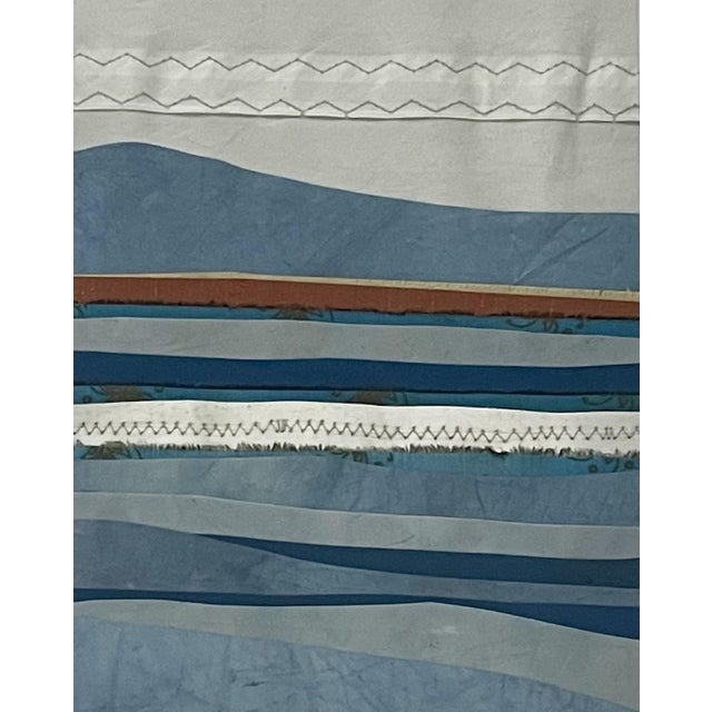 NAUTICAL SAILS + Reclaimed + Repurposed + Reimagined Fun Fact: Vintage bunt orange dupioni silk and turquoise blue sari...