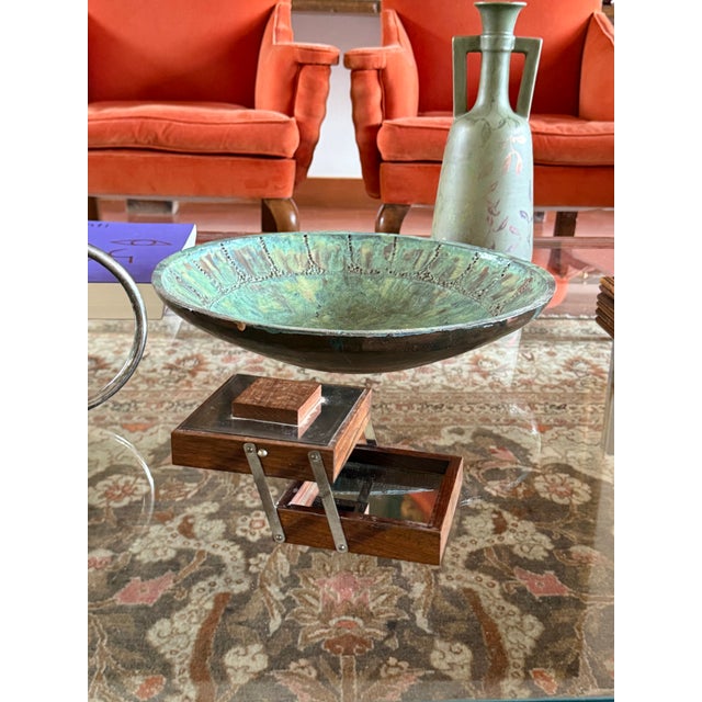 Mid-Century Mirrored Wood Cigarette Box, France 1960 For Sale - Image 12 of 13