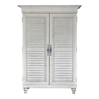 Tommy Bahama by Lexington Shutter Armoire For Sale