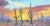 Realism Mid Century Desert Cactus Sunset Landscape by Russell Dale Moffett by Russell Dale Moffett For Sale - Image 3 of 4