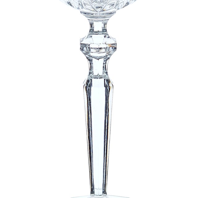 Gorham Rosewood Crystal Water Goblets, Set of Five, c.1999–2006 For Sale - Image 9 of 10