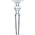Gorham Rosewood Crystal Water Goblets, Set of Five, c.1999–2006 For Sale - Image 9 of 10