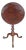 Antique Queen Anne Philadelphia Mahogany Tilt Top Birdcage Candlestand Tea Table For Sale