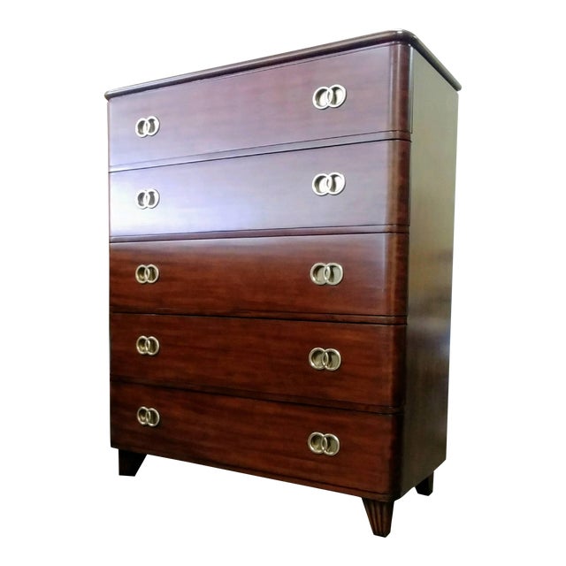 Thomasville Furniture Ernest Hemingway Mahogany & Maple Malecon Drawer
