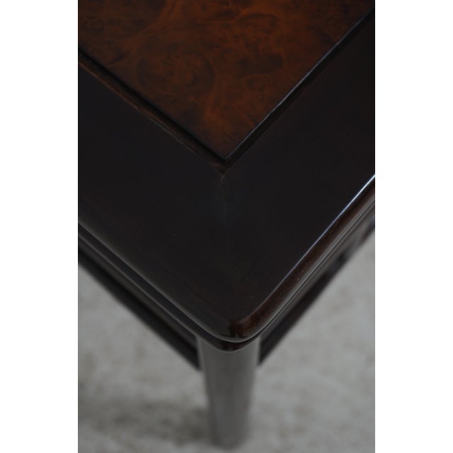 Vintage Rosewood Chinese 1 Drawer Occasional Table For Sale - Image 9 of 16