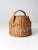 Antique Woven Carrying Basket For Sale - Image 4 of 11