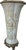 Late 20th Century Wong Lee Toile Porcelain and Bronze Ormolu Tall Vase For Sale - Image 12 of 12