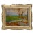 Vintage, French, Oil on Board, Framed Landscape Painting For Sale