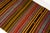 Vintage Tribal Stripe Kilim Rug For Sale - Image 4 of 10