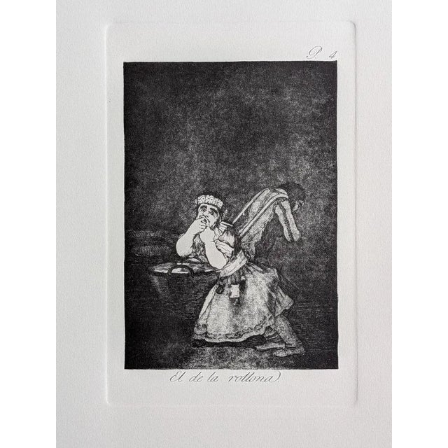 Francisco de Goya, Los Caprichos, Plate 4, Etching For Sale - Image 3 of 3