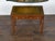 19th Century English 19th Century Mahogany Desk with Green Leather Top and Reeded Legs For Sale - Image 5 of 12