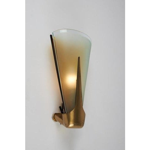 Wall Sconce by Max Ingrand for Fontana Arte For Sale - Image 3 of 7