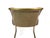 Brass Leather Strip Chair by Massimo Castagna for Henge, 1990s, Set of 3 For Sale - Image 17 of 18