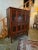 Asian Antique Large Red Asian Storage Cabinet With Red Finish For Sale - Image 3 of 10