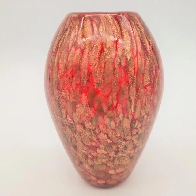 Mid-Century Murano Glass Vase, 1950s For Sale - Image 4 of 5