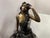 Bronze Handcrafted Bronze Clamshell Sculpture With Seductive Woman – Signed A. Moleuu and Rlb..V For Sale - Image 8 of 12