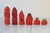 Vintage Hand Carved Wood Folk Art Figurines S/6 For Sale - Image 4 of 14