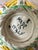 Ceramic Mid 20th Century Italian Twisted Weave Smalll Bowl With Painted Flowers For Sale - Image 7 of 9
