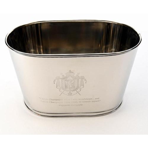 1940s Silver-Plated Wine Cooler, 1940s For Sale - Image 5 of 9