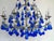 Austrian Chandelier in Cobalt Blue Murano Glass, 1970s For Sale - Image 18 of 18
