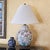 Vintage Maitland-Smith LTD. ginger-jar table lamp, handmade in Hong Kong. The porcelain/ceramic body features hand-painted...