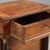Empire Bedside Table in Walnut For Sale - Image 4 of 8