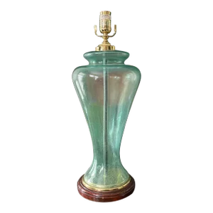 Vintage Hand Blown Glass Lamp by Wildwood