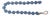 Frosted Glass Bead Garland (Set of 2) For Sale