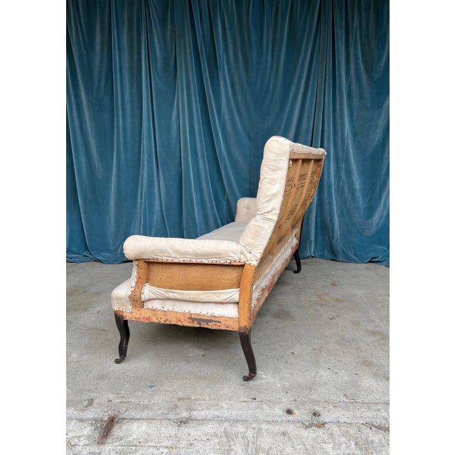 Large French 19th C Napoleon III Tufted Sofa For Sale - Image 11 of 12