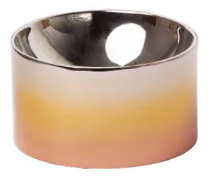 Contemporary Mylan Silver Domed Bowl