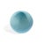 Ball Pillow, Teal For Sale - Image 4 of 4