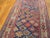 Traditional Antique Tribal Geometric Nw Blue 1890s Hallway Runner Rug For Sale In New York - Image 6 of 6
