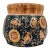 Vintage Chinoiserie Ceramic Satsuma Vase Stand, Ginger Jar Pedestal, Base, or Riser For Sale