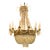 Early 19th Century French Empire Basket Chandelier With Greek Key Motif For Sale