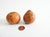 Mid-Century Organic Burl Wood Pedestal Stand & Fine Etched Pyrography Gourds - Set of 3 For Sale - Image 15 of 18