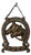 Vintage Brass Key Ring, 1950s For Sale