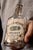 American 1920s Golden Wedding Whiskey Tin Advertising Sign and Bottle For Sale - Image 3 of 7