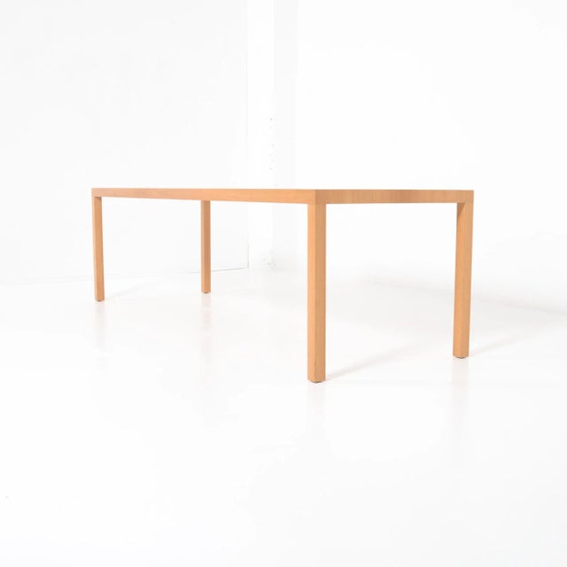 Wood Table T88w by Maarten Van Severen for Top-Mouton For Sale - Image 7 of 18