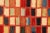 1950s Vintage Gabbeh Tribal Rug in Polychromatic Geometric Pattern For Sale In New York - Image 6 of 8